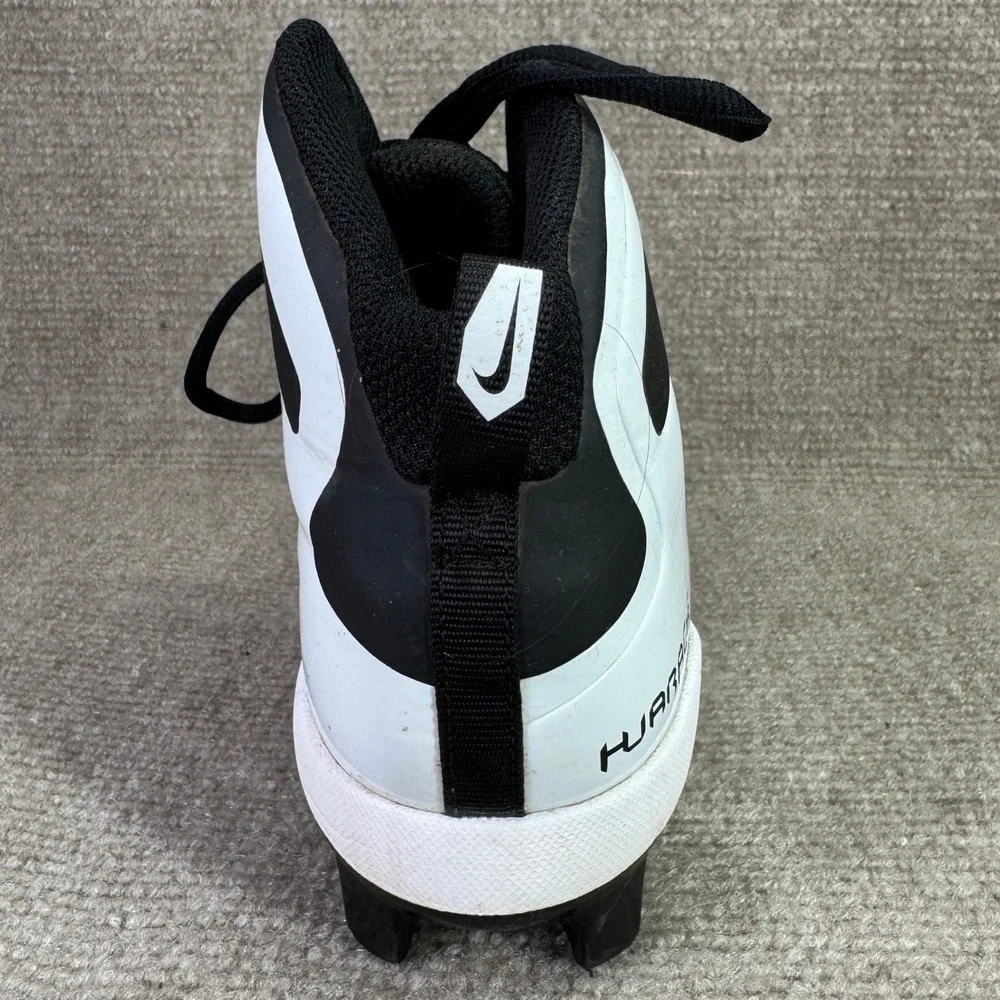 Nike Huarache 2K Filth Keystone Kids 5.5Y Black White Baseball Cleats 923434-011